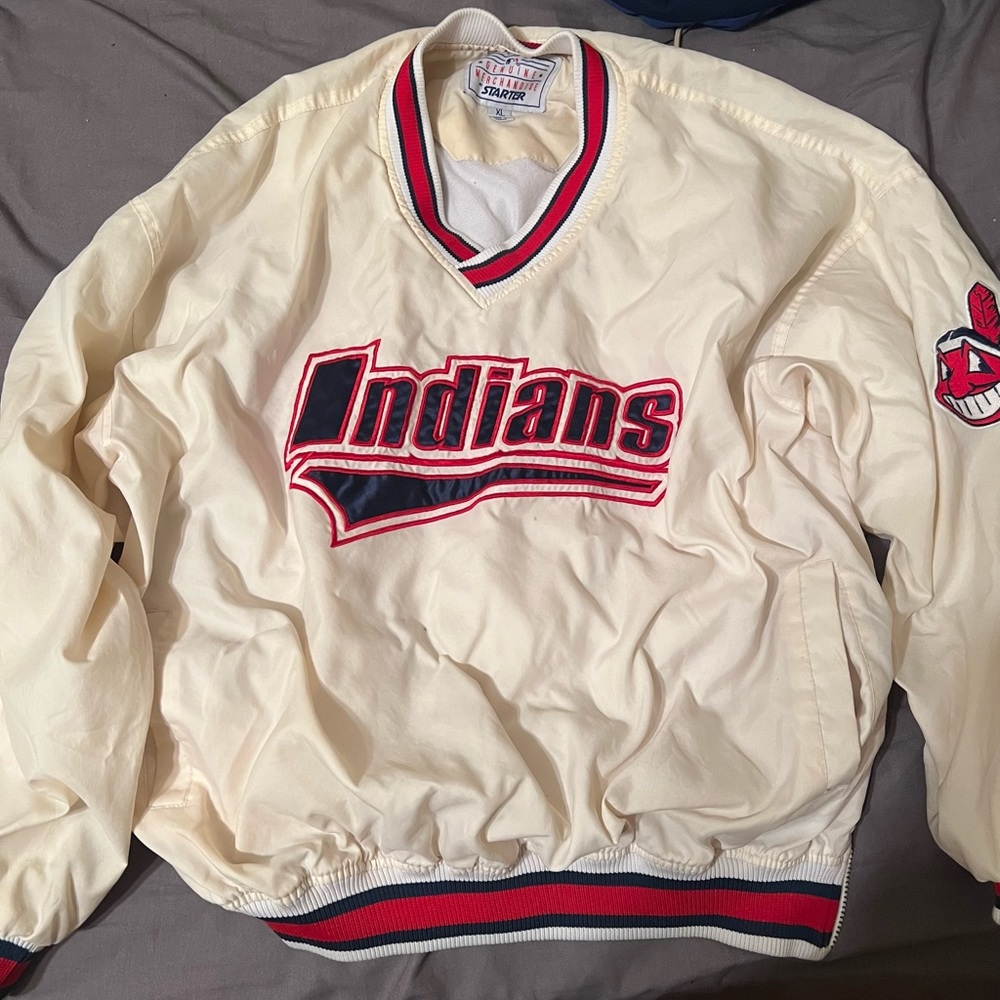 Vintage Cleveland Indians Starter Pullover